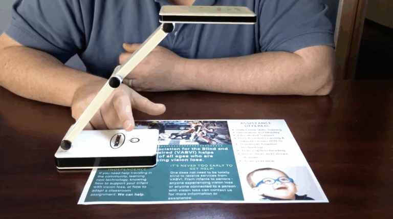 Portable, Folding LED Lamp